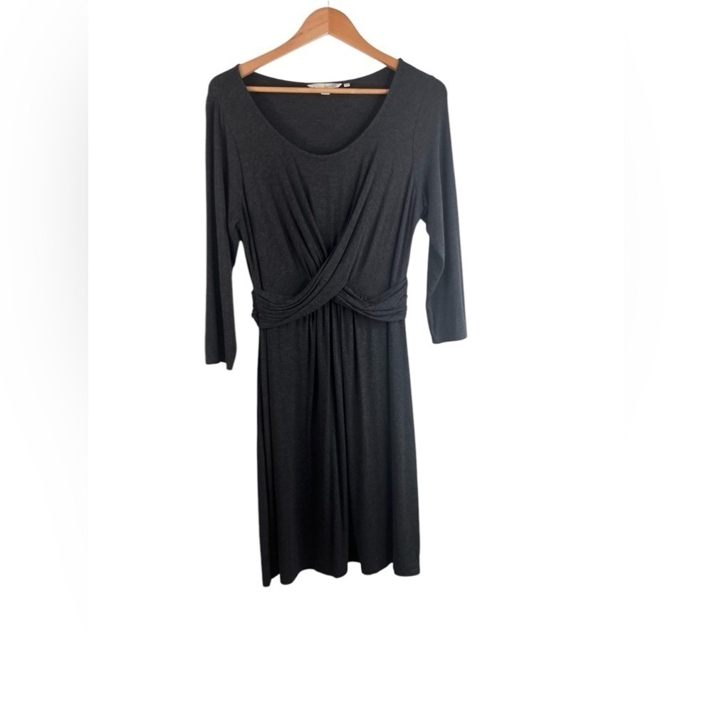 BODEN Women’s Gray Emma A Line Dress Soft Stretch Size 10R